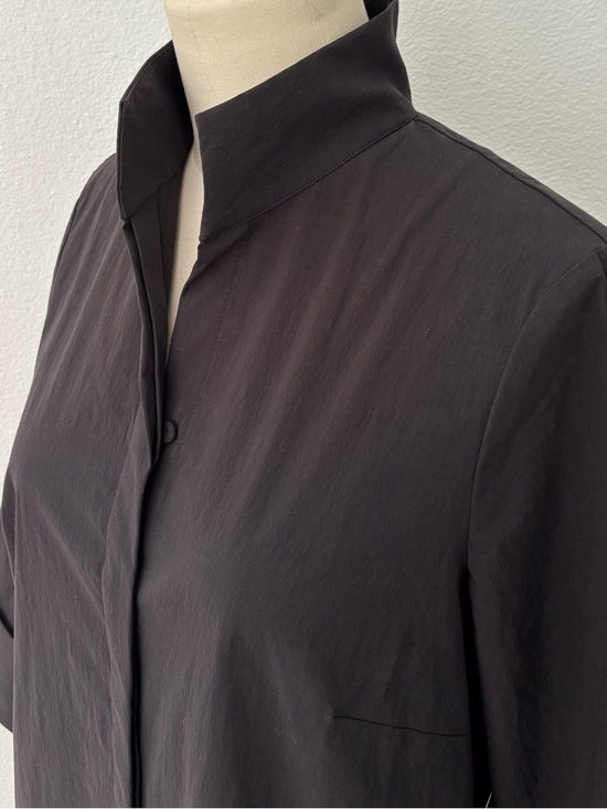 Tuckernuck Charlie Mini Dress NWT Black Cotton Blend 3/4 Sleeves Preppy M - Picture 4 of 9